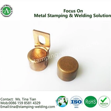 उच्च वोल्टेज ऑटोमोटिव फ़्यूज़ के लिए कॉपर एंड प्लेट