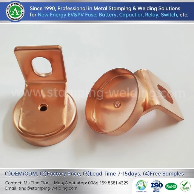 Metal End Cap For EV Fuse
