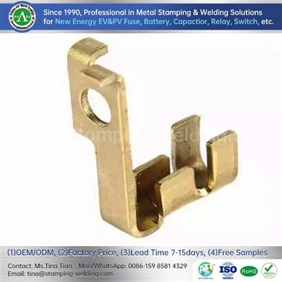 निर्माण क्षेत्र के लिए पीतल की मुद्रांकन भाग