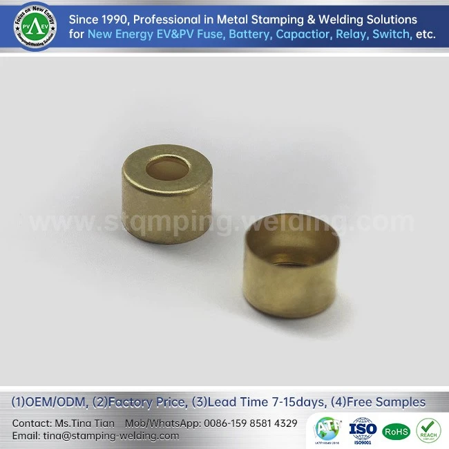Photovoltaic Fuse Brass Cap