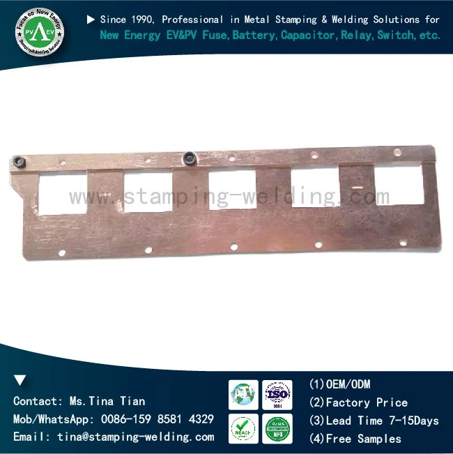 Custom Electrical Copper Busbar for Power Distribution