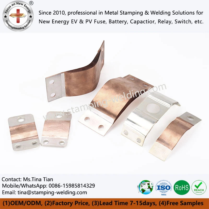 Multilayer Copper Foils Flexible BusBars Multilayer Copper Foils Flexible BusBars
