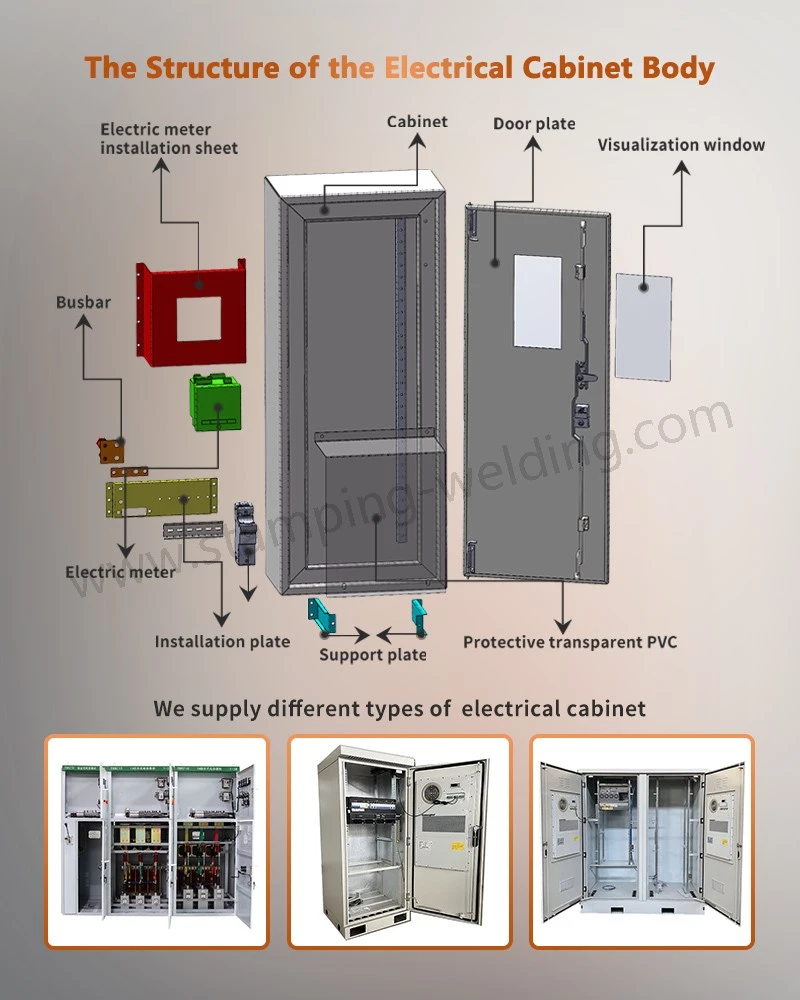 the structure of Electrical Cabinet the structure of Electrical Cabinet