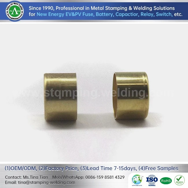 Photovoltaic Fuse Brass Inner Cap Photovoltaic Fuse Brass Inner Cap