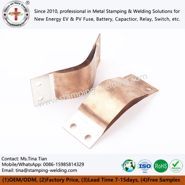 Multilayer Copper Foils Flexible BusBar Multilayer Copper Foils Flexible BusBar