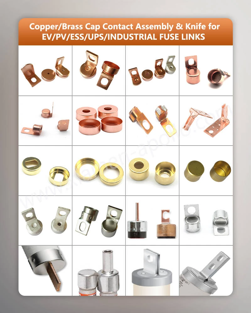 Types of Fuse Brass Cap Types of Fuse Brass Cap
